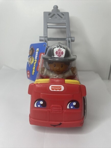 New Fisher-Price Little People to The Rescue Fire Truck 2 piece - Picture 1 of 10